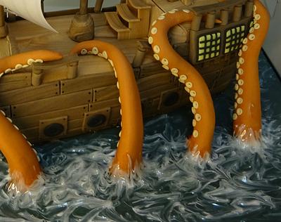Pirate Ship - Cake by MarksCakes