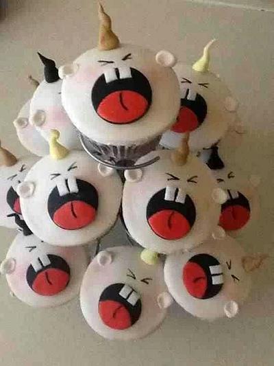 crying babies cupcakes - Cake by TheCakeryBoutique