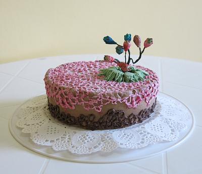 Planted in Lace - Cake by The Garden Baker