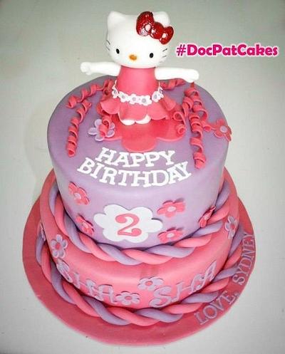Hello Kitty Themed Cake - Cake by Doc Pat