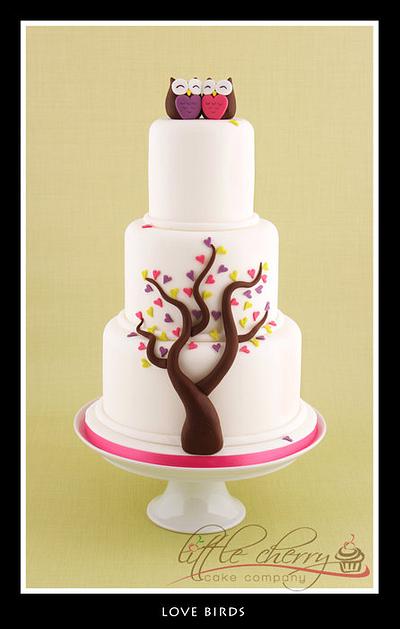Love Birds Cake - Cake by Little Cherry