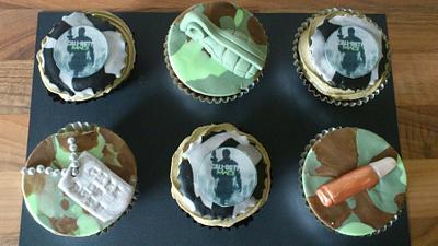 Call of Duty Cupcakes - Cake by Sue
