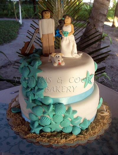  Wedding Cake - Cake by Muffins & Cookies Bakery