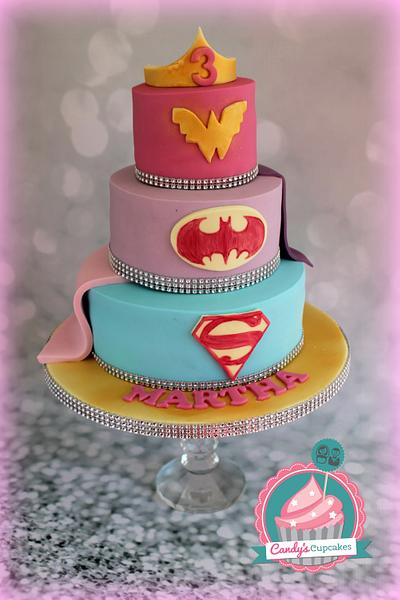 Girl Power - Cake by Candy's Cupcakes