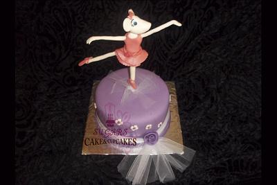 Angellina Ballerina Cake - Cake by SUGARScakecupcakes