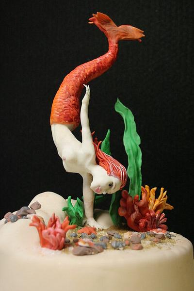 La Sirena - Cake by Sabrina Ceccarelli