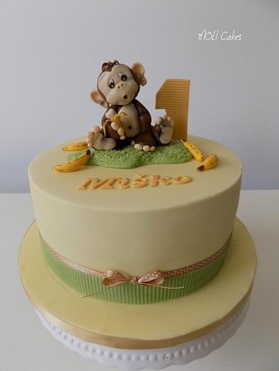 Little monkey - Cake by MOLI Cakes
