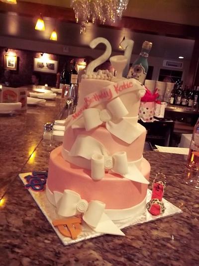 21st Birthday - Cake by Alissa Newlin