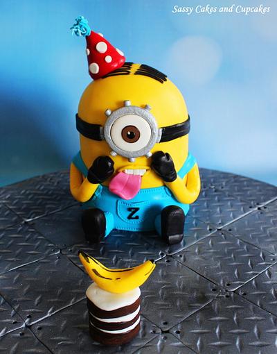 Cheeky Minion - Cake by Sassy Cakes and Cupcakes (Anna)