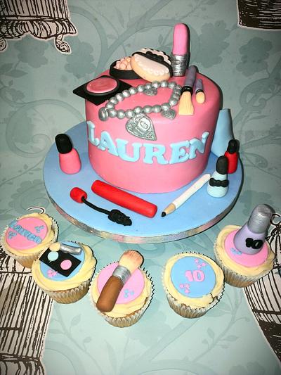 Makeup - Cake by Cakes galore at 24