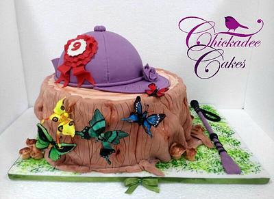 horseback riding cake - Cake by Chickadee Cakes - Sara