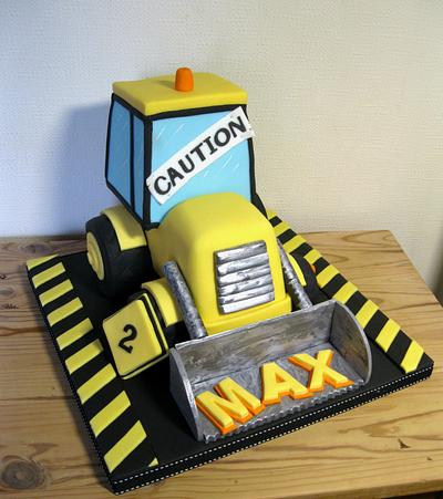 Digger Cake - Cake by Rachel Manning Cakes