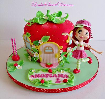 Strawberry shortcake cake - Cake by LenkaSweetDreams