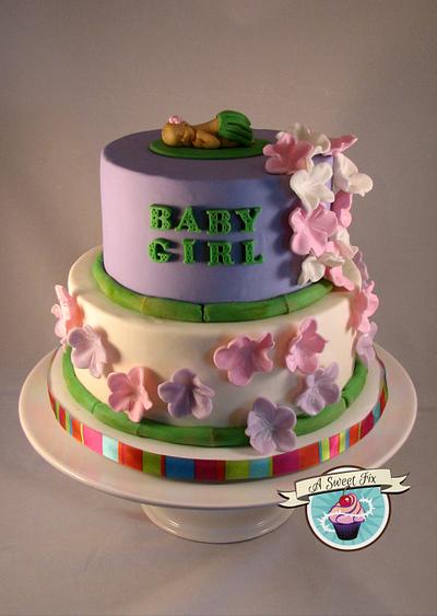 Baby Luau - Cake by Heather Nicole Chitty