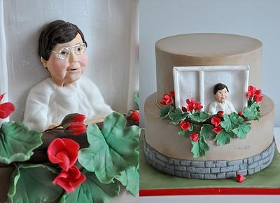 Grandma - Cake by CakesVIZ