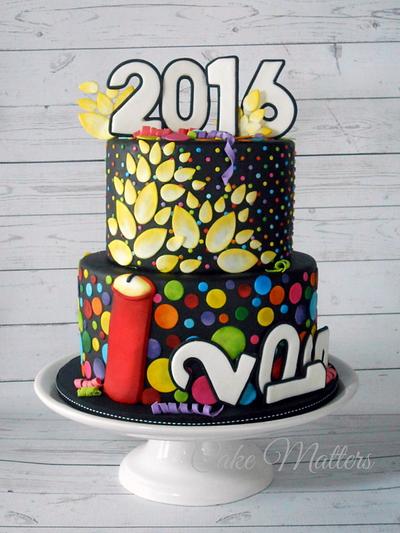 New Year 2016 - Cake by CakeMatters