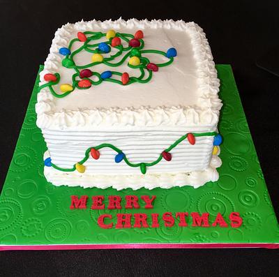 Christmas lights - Cake by John Flannery