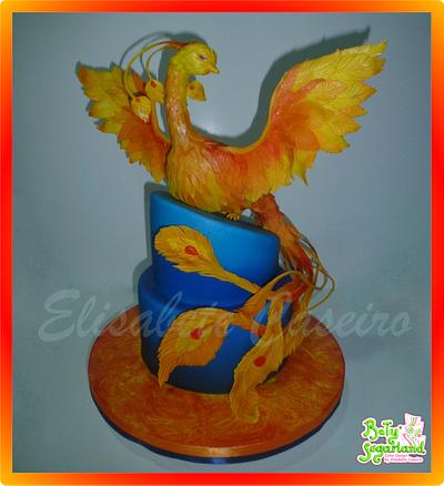 The Phoenix - Cake by Bety'Sugarland by Elisabete Caseiro 