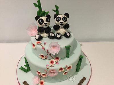 Panda cake  - Cake by Donatella Bussacchetti