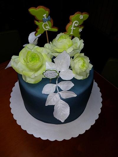 torta di fidanzamento - Cake by ANTONELLA VACCIANO