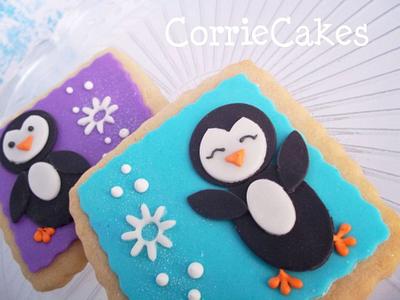 Joyful Penguins - Cake by Corrie