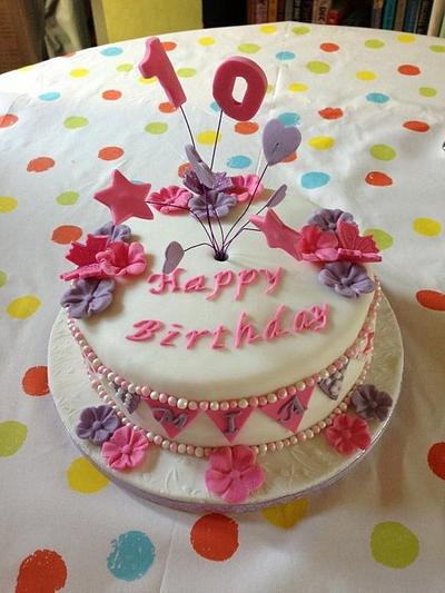 Pretty in pink x - Cake by shelley