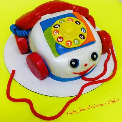 My Toy Phone Cake - Cake by Cake Jewel Custom Cakes