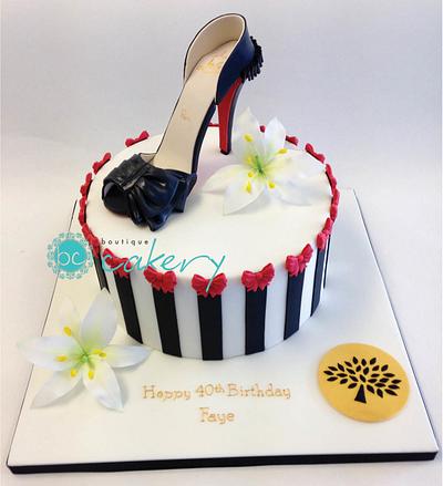Ladies Shoe - Cake by Boutique Cakery
