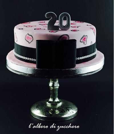 Happy 20s!! - Cake by L'albero di zucchero
