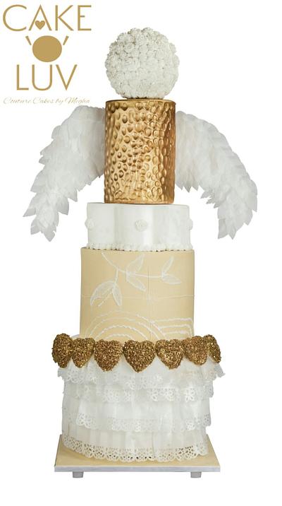 Angel wings  - Cake by Cake O'Luv - megha