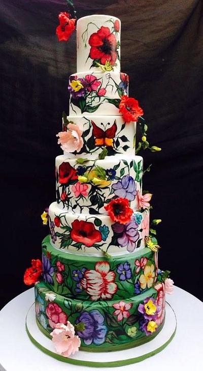 My created by me, for an unknown designer cake - Cake by Casta Diva