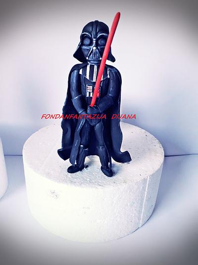 Darth Vader figure - Cake by Fondantfantasy