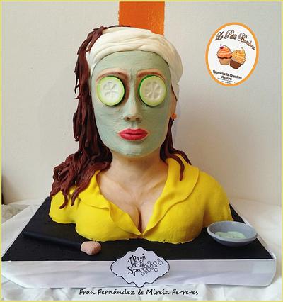 Maruja at the spa  - Cake by LE PETIT BONBON 
