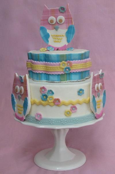 Looks Whoooo's Three! - Cake by SarahBeth3