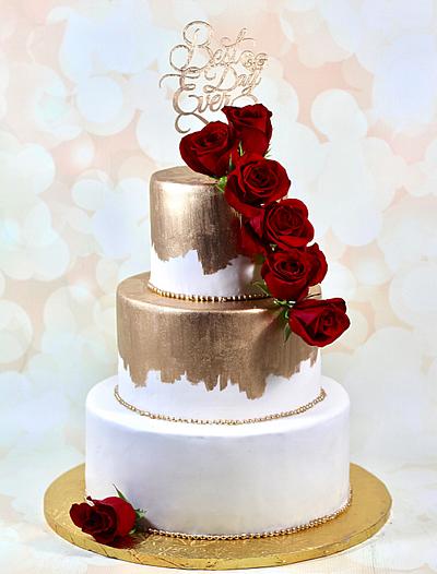 Wedding cake  - Cake by soods