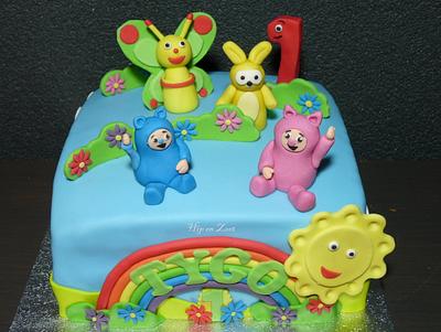 baby tv cake - Cake by Bianca
