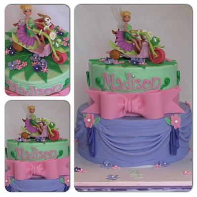 Tinkerbell Cake - Cake by Jolirose Cake Shop