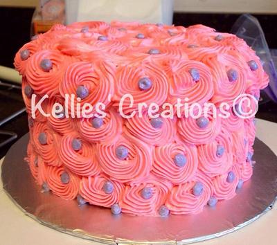Smash cake  - Cake by KelliesCreations