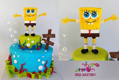 sponge bob cake by cakes-mania - Cake by sharon tzairi - cakes-mania