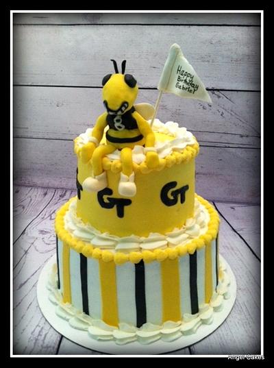 Georgia Tech Yellow Jackets Cake - Cake by Angel Rushing