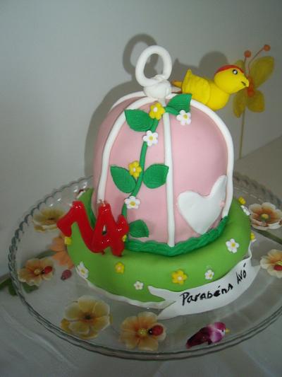 Cage cake - Cake by Lígia Cookies&Cakes