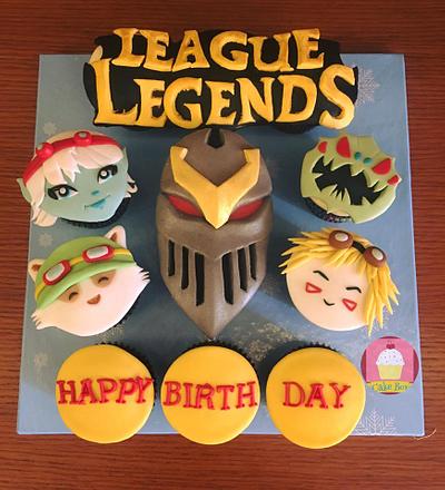 League of Legend Cupcakes - Cake by Cake Box Egypt