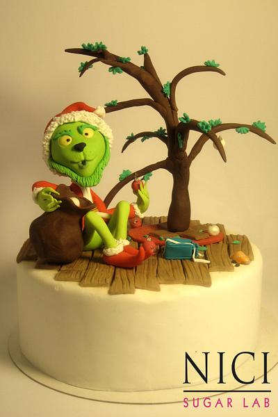 Grinch - Cake by Nici Sugar Lab