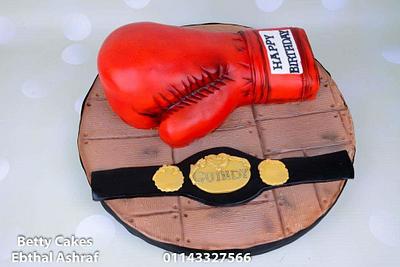 Boxing cake - Cake by BettyCakesEbthal 