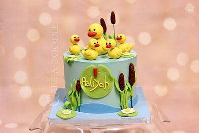 The cute Ducklings. - Cake by Nimitha Moideen