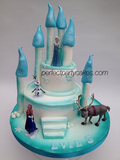 Disney's Frozen Castle  - Cake by Perfect Party Cakes (Sharon Ward)
