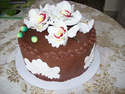 Birthday cake. - Cake by Lyubov
