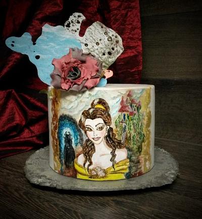 "The Beautiful and the Beast" cake - Cake by Larissa Ubartas