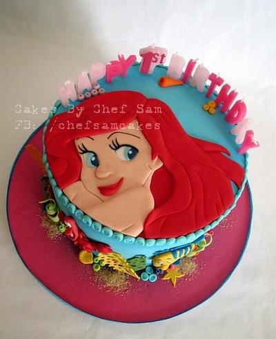 The Little Mermaid - Cake by chefsam