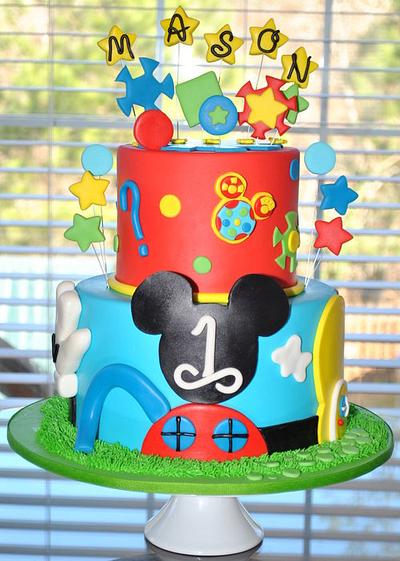 Mickey Mouse Clubhouse Cake - Cake by Hope Crocker